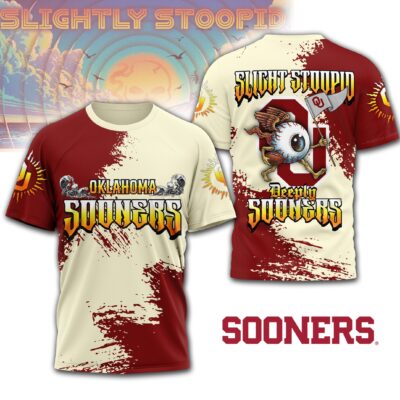 Oklahoma Sooners | Premium NCAA Slightly Stoopid 3D T-shirt