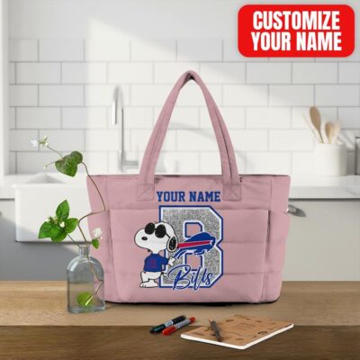 Buffalo Bills | Premium NFL Snoopy Tote Bag