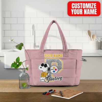 Pittsburgh Steelers | Premium NFL Snoopy Tote Bag
