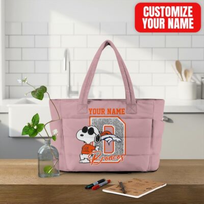 Denver Broncos | Premium NFL Snoopy Tote Bag