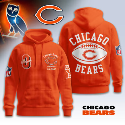 Chicago Bears | Premium NFL x OVO 3D Waffle Hoodie