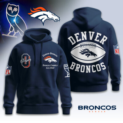 Denver Broncos | Premium NFL x OVO 3D Waffle Hoodie