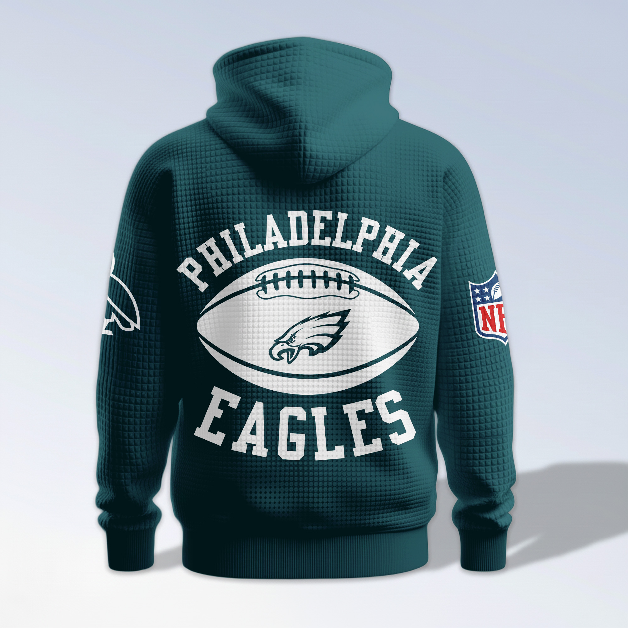 Philadelphia Eagles | Premium NFL x OVO 3D Waffle Hoodie - Image 4