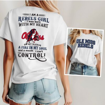 Ole Miss Rebels | Premium NCAA Girl Fan 3D Shirt