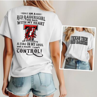 Texas Tech Red Raiders | Premium NCAA Girl Fan 3D Shirt