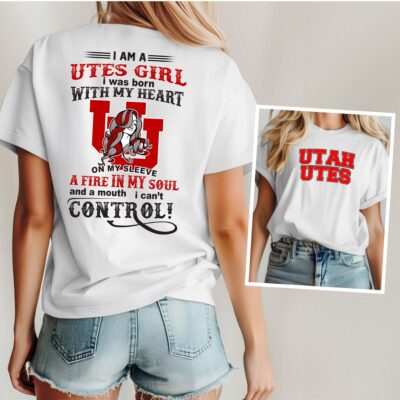 Utah Utes | Premium NCAA Girl Fan 3D Shirt
