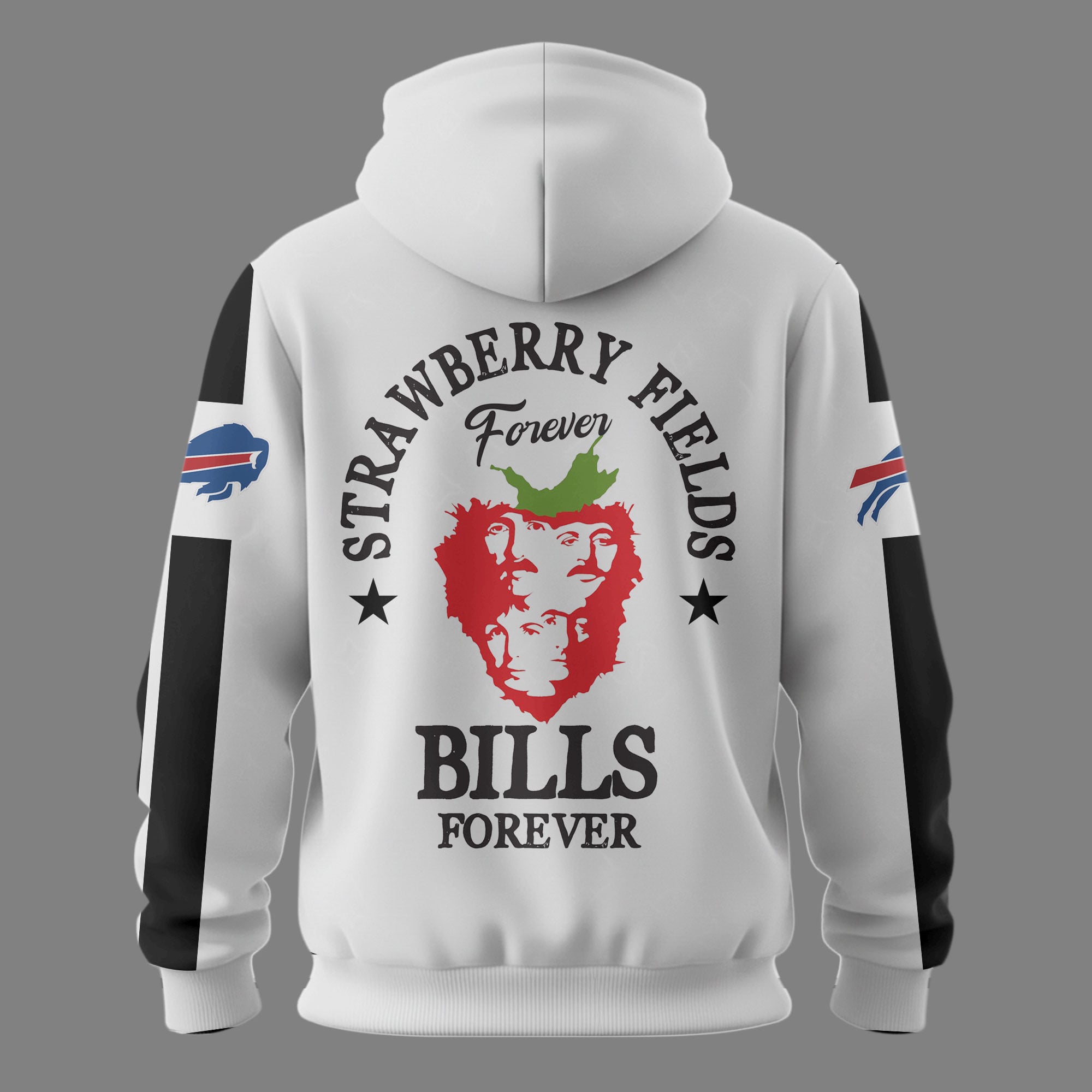 Buffalo Bills | Premium NFL The Beatles Strawberry Field Forever - Image 2
