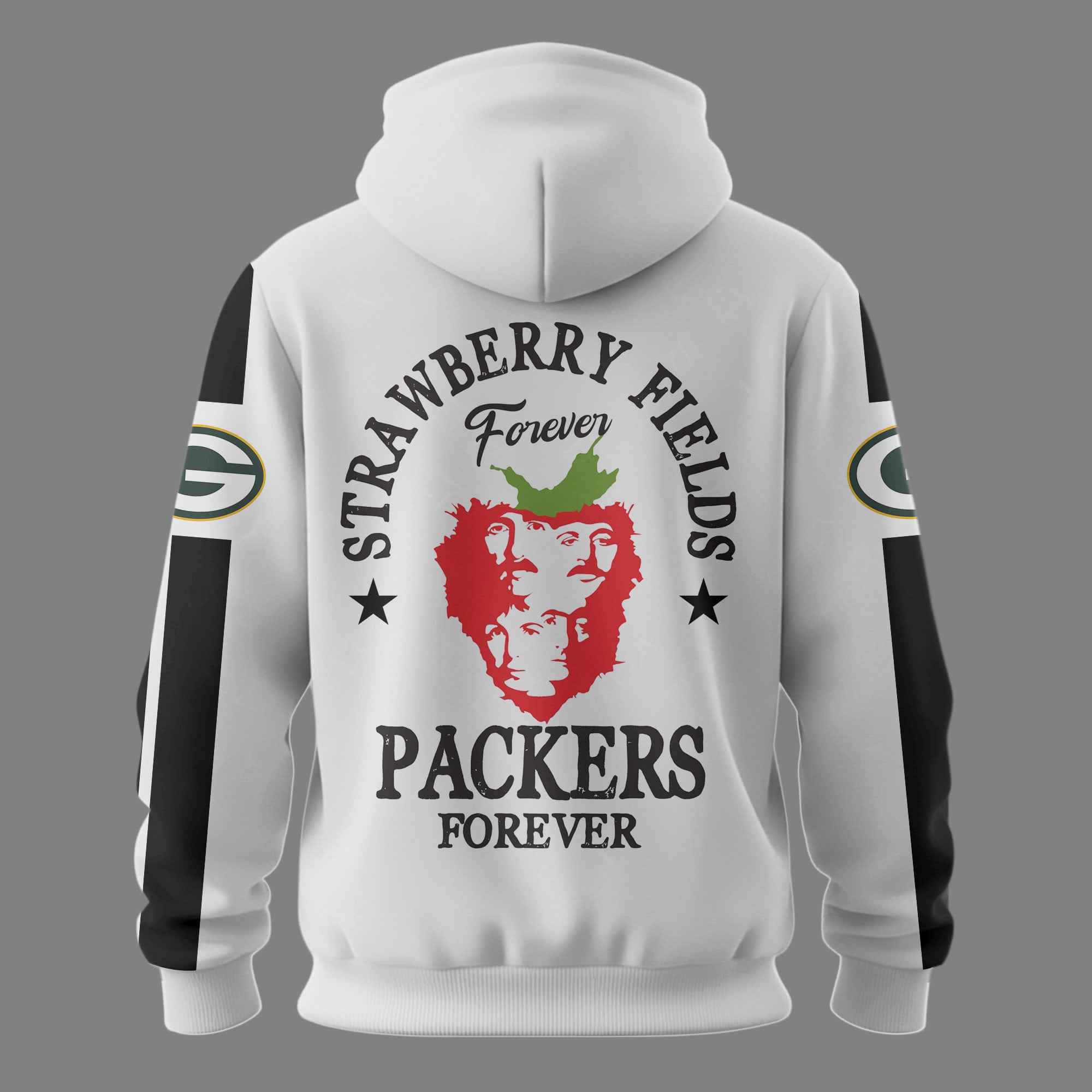 Green Bay Packers | Premium NFL The Beatles Strawberry Field Forever - Image 3