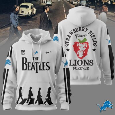 Detroit Lions | Premium NFL The Beatles Strawberry Field Forever - M