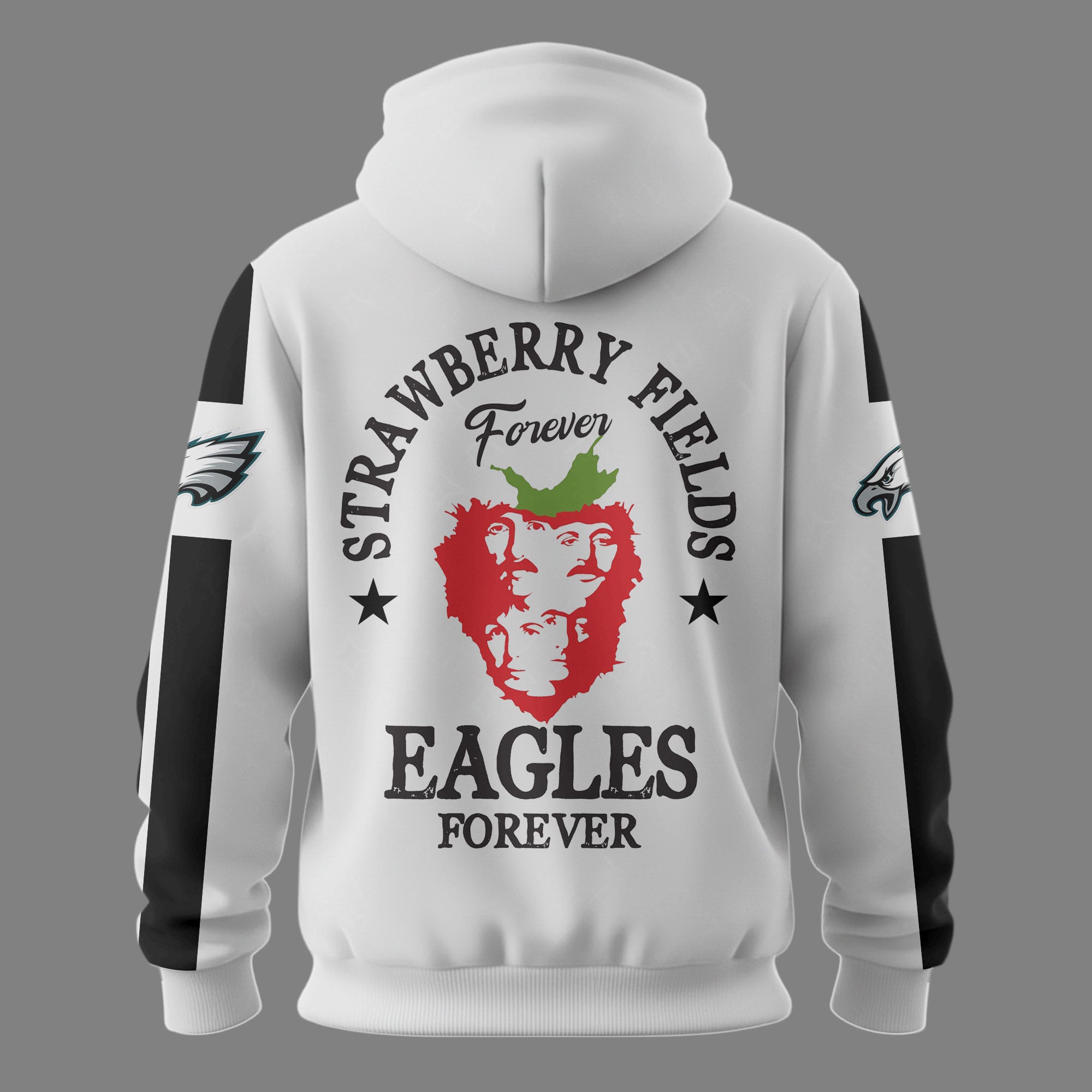 Philadelphia Eagles | Premium NFL The Beatles Strawberry Field Forever - Image 3