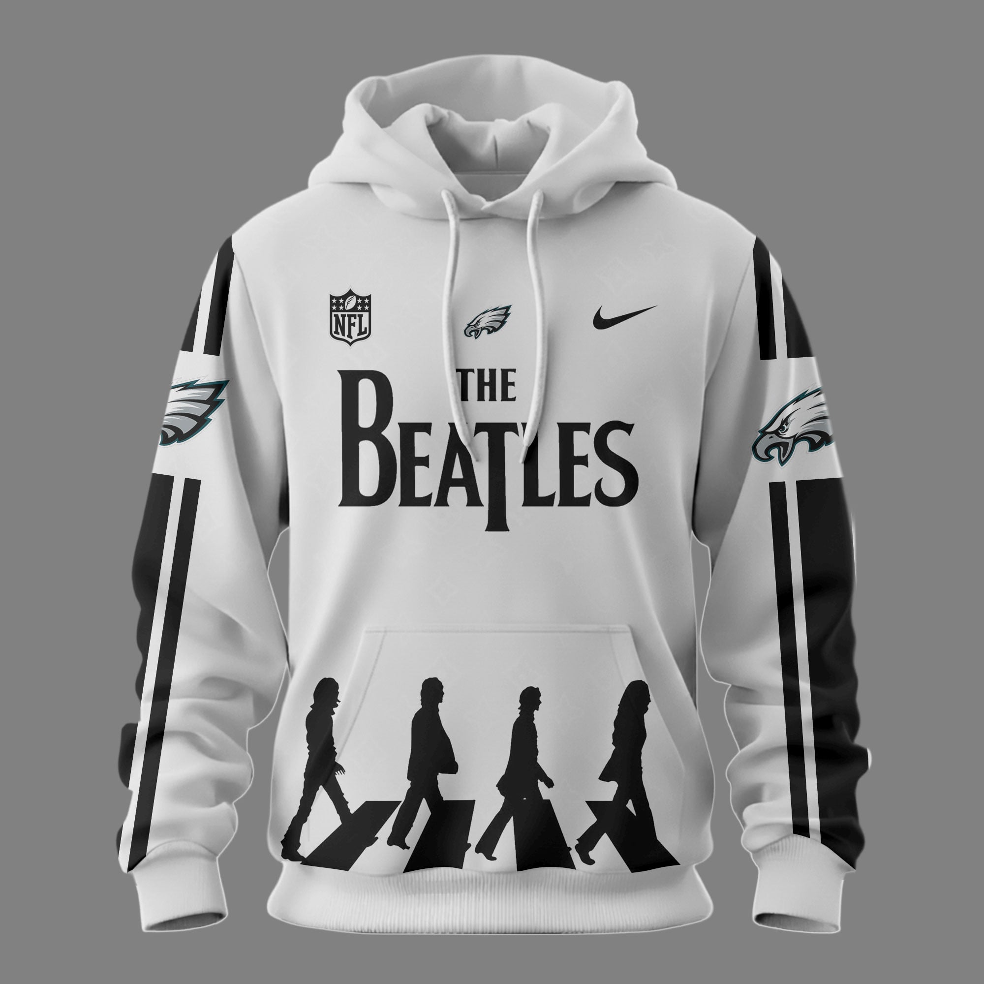 Philadelphia Eagles | Premium NFL The Beatles Strawberry Field Forever - Image 4