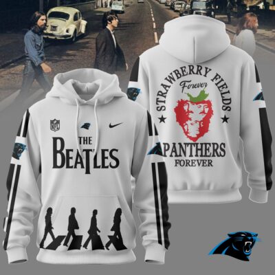 Carolina Panthers | Premium NFL The Beatles Strawberry Field Forever