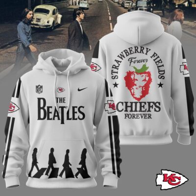Kansas City Chiefs | Premium NFL The Beatles Strawberry Field Forever - 5XL