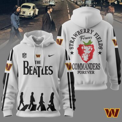 Washington Commanders | Premium NFL The Beatles Strawberry Field Forever - L