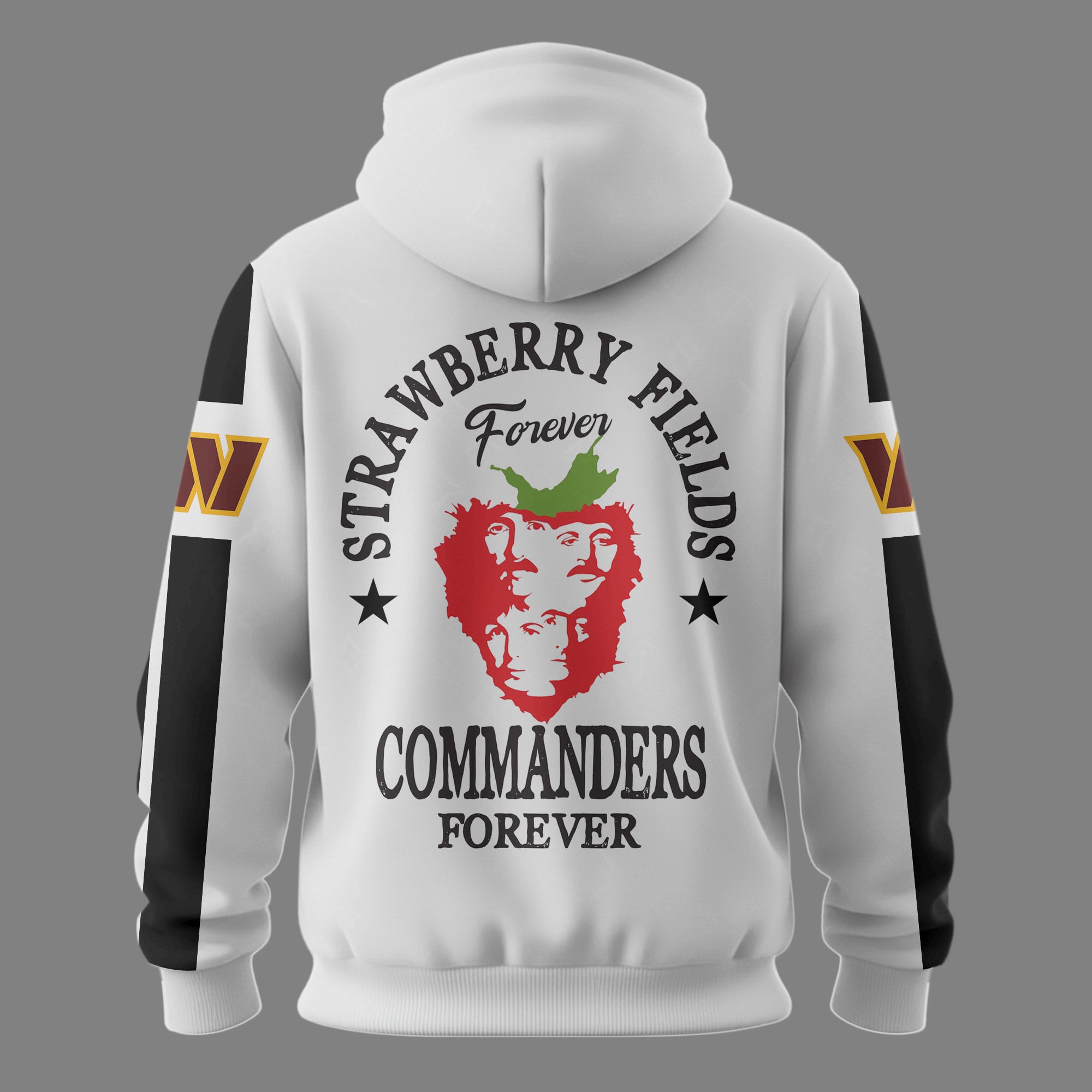 Washington Commanders | Premium NFL The Beatles Strawberry Field Forever - Image 3