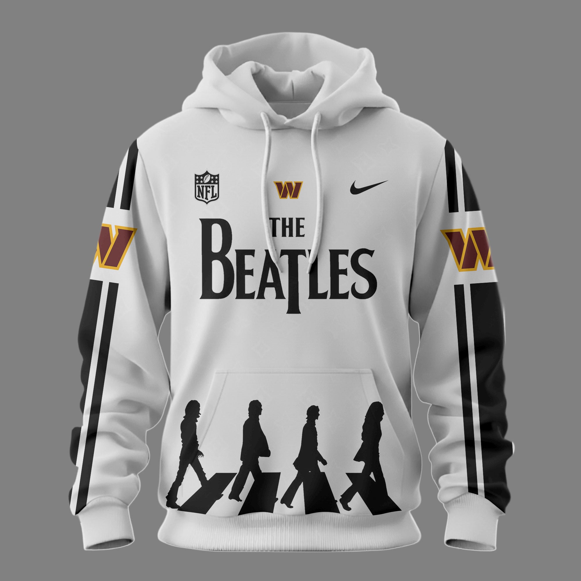 Washington Commanders | Premium NFL The Beatles Strawberry Field Forever - Image 4