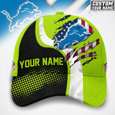 Detroit Lions | Premium NFL Hi-Vis Safety Cap