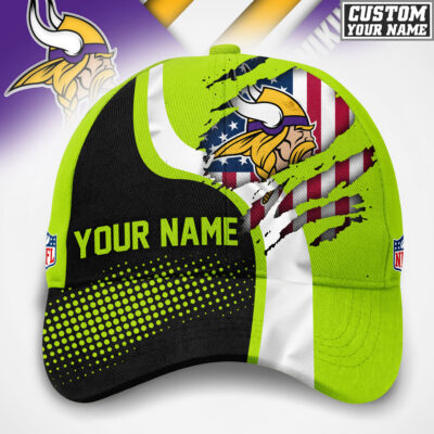 Minnesota Vikings | Premium NFL Hi-Vis Safety Cap