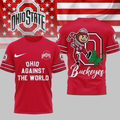Ohio State Buckeyes | Premium NCAA My Team Against The World T-shirt