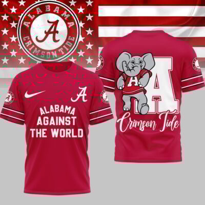 Alabama Crimson Tide | Premium NCAA My Team Against The World T-shirt