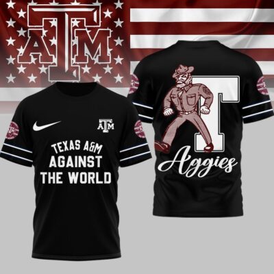 Texas A&M Aggies | Premium NCAA My Team Against The World T-shirt