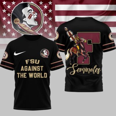Florida State Seminoles | Premium NCAA My Team Against The World T-shirt