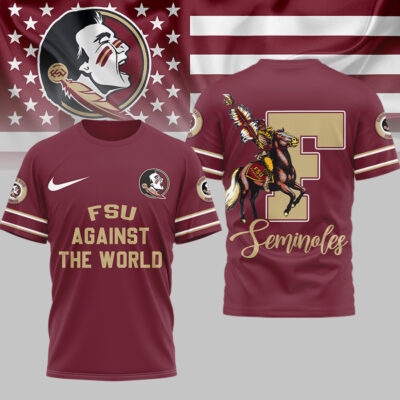 Florida State Seminoles | Premium NCAA My Team Against The World T-shirt