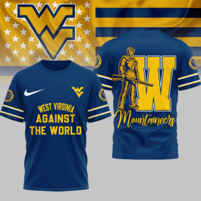 West Virginia Mountaineers | Premium NCAA My Team Against The World T-shirt