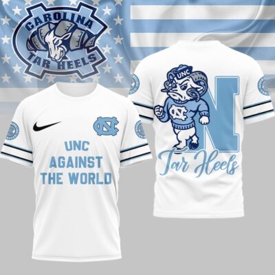 North Carolina Tar Heels | Premium NCAA My Team Against The World T-shirt