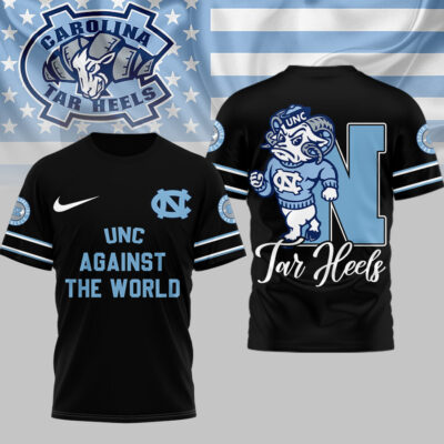 North Carolina Tar Heels | Premium NCAA My Team Against The World T-shirt