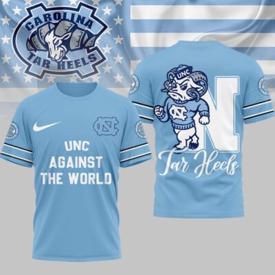 North Carolina Tar Heels | Premium NCAA My Team Against The World T-shirt