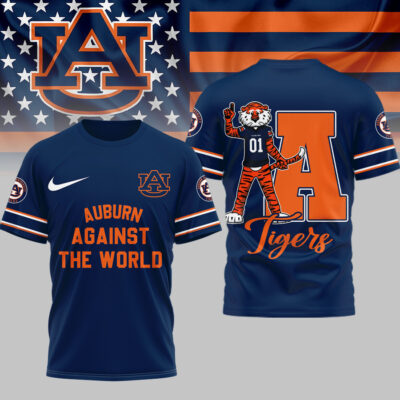 Auburn Tigers | Premium NCAA My Team Against The World T-shirt