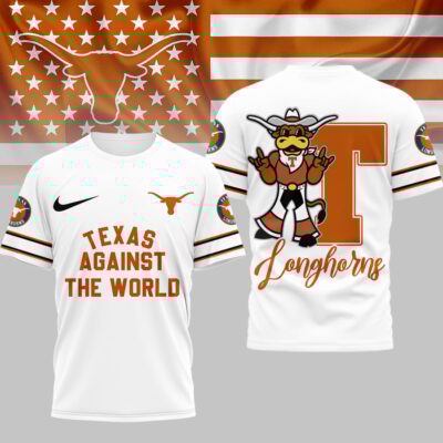 Texas Longhorns | Premium NCAA My Team Against The World T-shirt