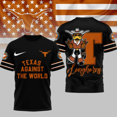 Texas Longhorns | Premium NCAA My Team Against The World T-shirt
