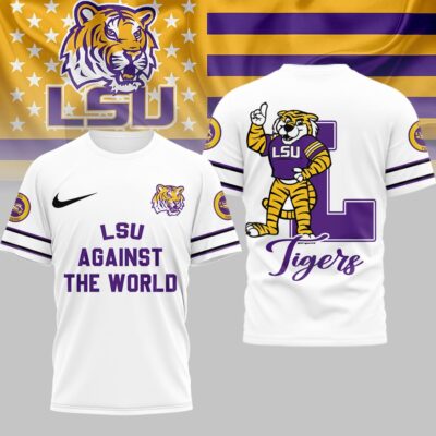 LSU Tigers | Premium NCAA My Team Against The World T-shirt