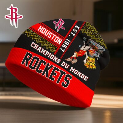 Houston Rockets | Premium NBA Champions Du Monde Beanie Hat