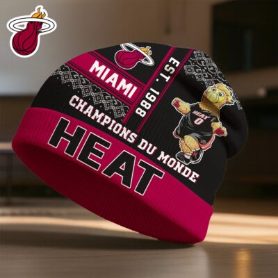 Miami Heat | Premium NBA Champions Du Monde Beanie Hat