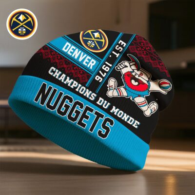 Denver Nuggets | Premium NBA Champions Du Monde Beanie Hat