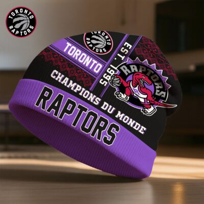 Toronto Raptors | Premium NBA Champions Du Monde Beanie Hat