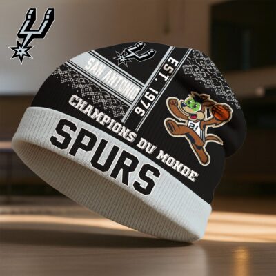 San Antonio Spurs | Premium NBA Champions Du Monde Beanie Hat