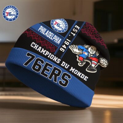 Philadelphia 76ers | Premium NBA Champions Du Monde Beanie Hat