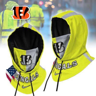 Cincinnati Bengals | Premium NFL Safety Hi-Vis Hooded Gaiter