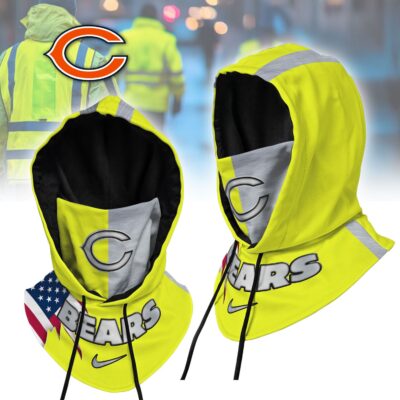 Chicago Bears | Premium NFL Safety Hi-Vis Hooded Gaiter