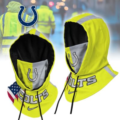 Indianapolis Colts | Premium NFL Safety Hi-Vis Hooded Gaiter