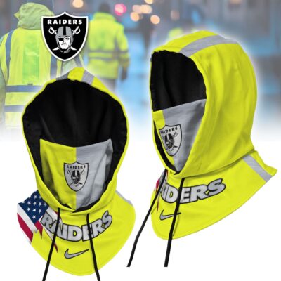 Las Vegas Raiders | Premium NFL Safety Hi-Vis Hooded Gaiter - 5XL