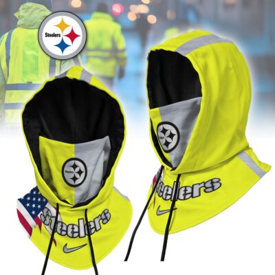 Pittsburgh Steelers | Premium NFL Safety Hi-Vis Hooded Gaiter