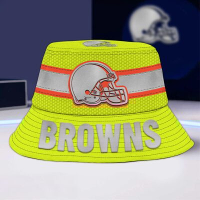 Cleveland Browns | Premium NFL Hi-Vis Reflective Bucket Hat - M