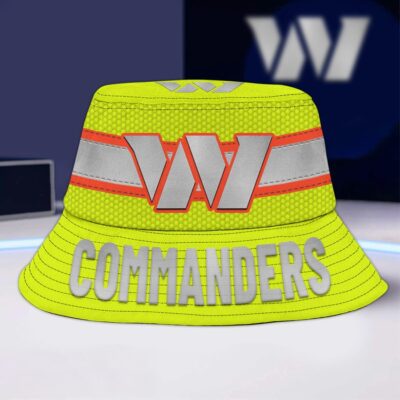 Washington Commanders | Premium NFL Hi-Vis Reflective Bucket Hat - L