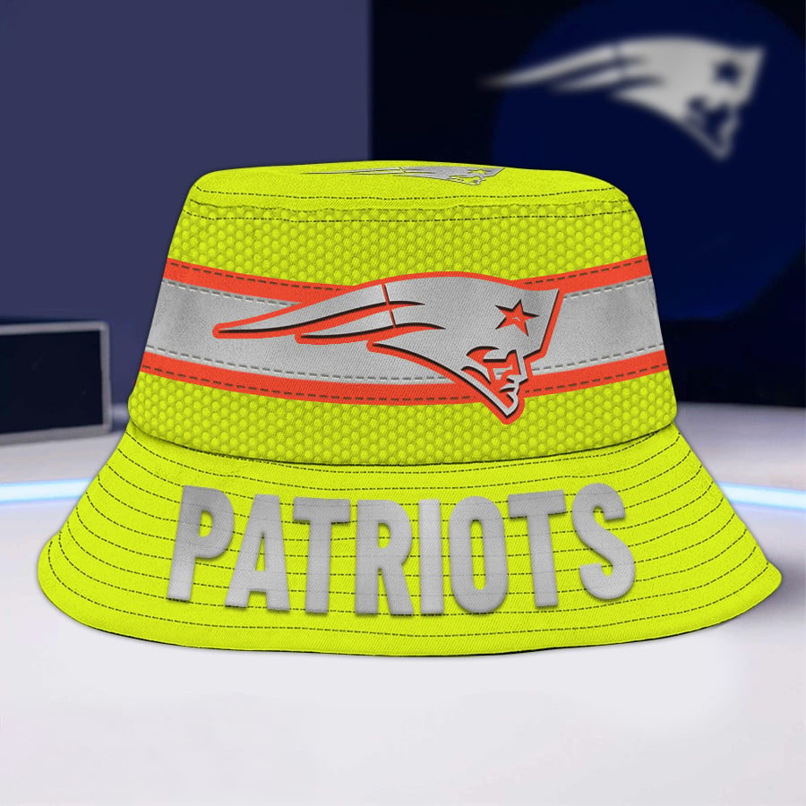 New England Patriots | Premium NFL Hi-Vis Reflective Bucket Hat