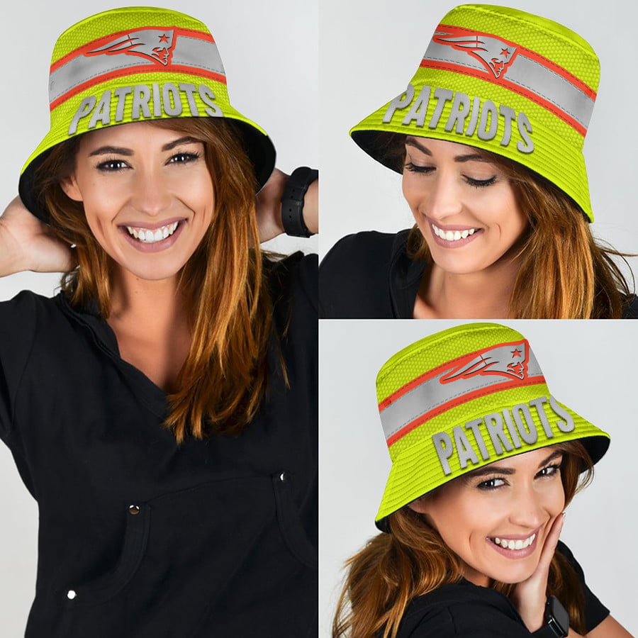 New England Patriots | Premium NFL Hi-Vis Reflective Bucket Hat - Image 4